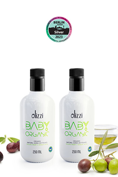 Baby Organik Natürel Sızma Soğuk Sıkım Zeytinyağı 250 ML X 2 Adet