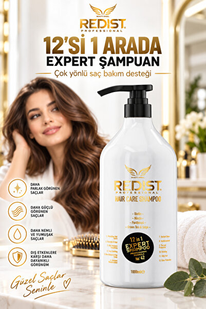 Redist Anti-Hair Loss Fast Growth Strengthening 12in1 Shampoo Vegan 1000 ml