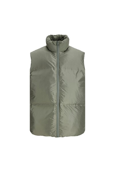 Jack & Jones Jack&jones Regular Fit Yeşil Erkek Şişme Yelek 12213862