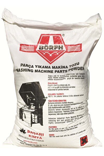 Site Hırdavat Börfh Parça Yıkama Makinası Temizlik Tozu 20kg