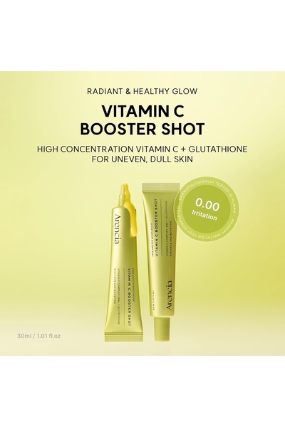 Arencia Vitamin C Booster Shot 30 ml - Brightening and Skin Tone Equalizing V...