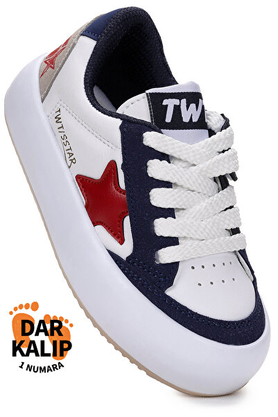 Kiko Kids حذاء رياضي للأولاد من Rida Daily Velcro Lace-Up
