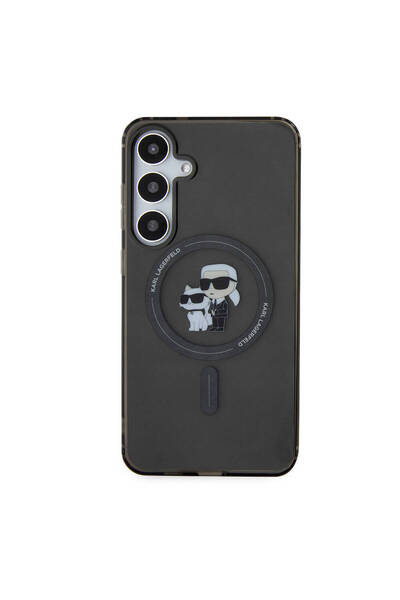Karl Lagerfeld Galaxy S24 Plus Kılıf Orjinal Lisanslı M-safe Şarj Özellikli K...