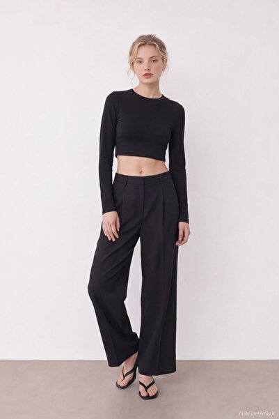 Quzu Basic Crop Top