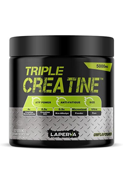 Laperva Triple Creatine, Unflavored, 60 Servings, No (sugar - lactose - glute...