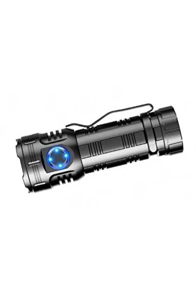 XL Lanternă compact din aluminiu BL F82 cu magnet cu 8 LED-uri XPG și clemă d...