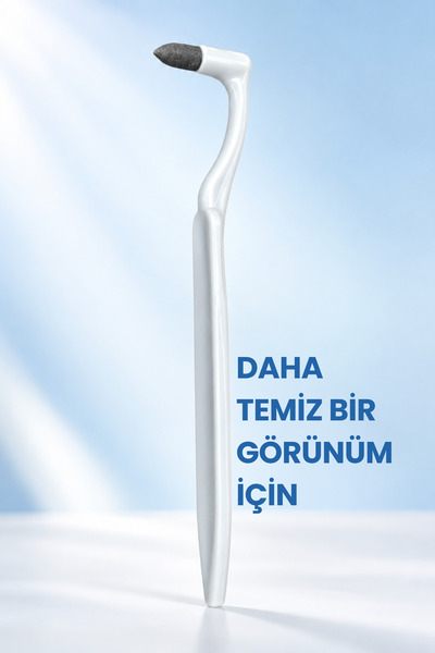 BEYZANA Beyazlatıcı ve Diş Silgisi Ortodonti Diş Fırçası Diş Leke Tartar Çıkarıcı Ağız Bakım Fırçası