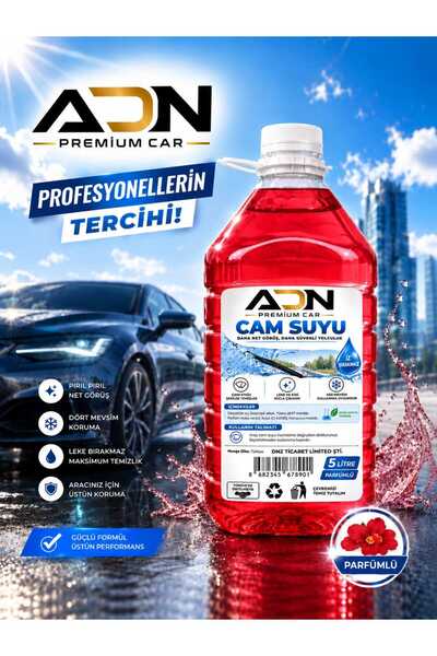 Genel Markalar ANTİFRİZLİ YAZLIK VE KIŞLIK CAM SUYU 5 Lt- 4 MEVSİM PARFÜMLÜ