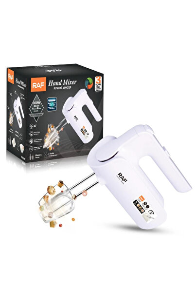 LILY Mixer electric de mana 800W 3 trepte viteze si 2 accesorii pentru batut ...