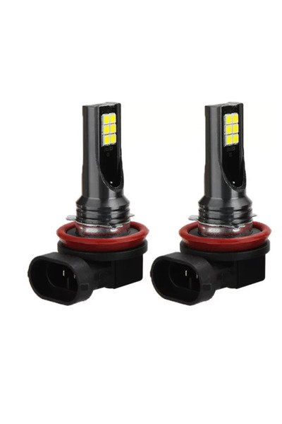 Ruan Set 2 Becuri auto LED H11/H8 12LED putere 60W temperatura 6000K