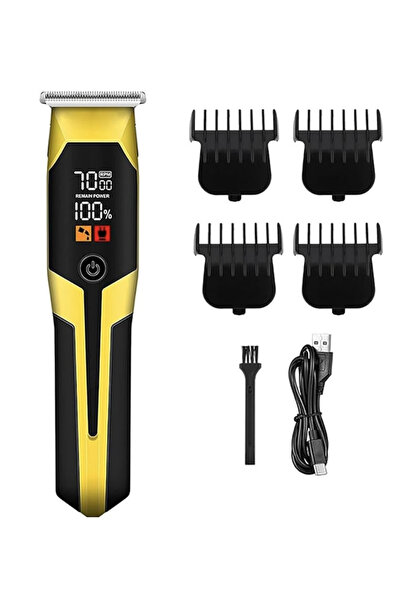 Mihai Trimmer de tuns profesional QLF366 cu display digital