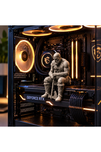 Figyfun PC Kasa Üstü Dekoratif Figürü – Oyuncu Masaüstü Aksesuarı
