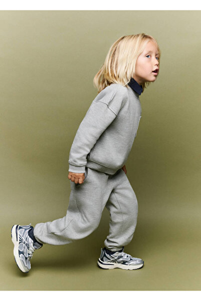 MANGO Baby Pamuklu jogger pantolon