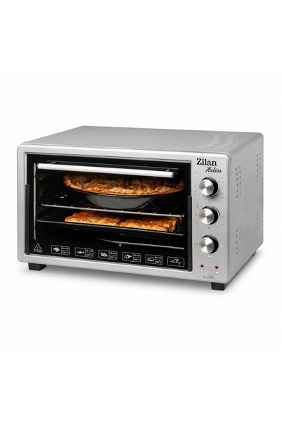 Zilan Cuptor Electric 48L, Doua Rezistente Cr-Ni Impreuna sau Separat, Raft R...
