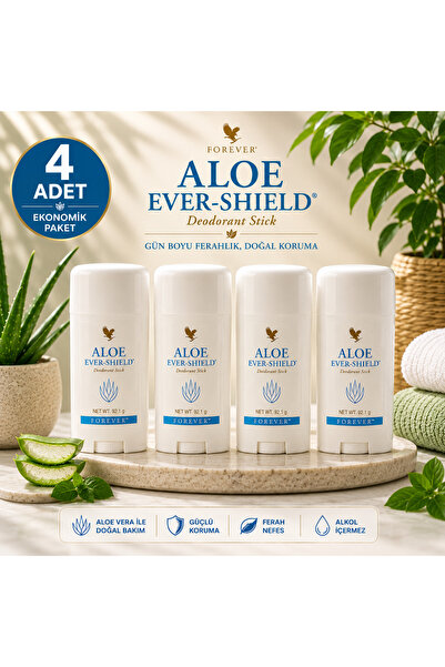 Forever Living Aloe Ever Shield Deodorant 4 Adet Ürün Kodu: 67