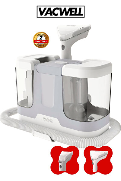 vacwell HİDRO MİNİ Koltuk ve Halı Yıkama Makinesi 16000 Pa 500W 3 Başlık