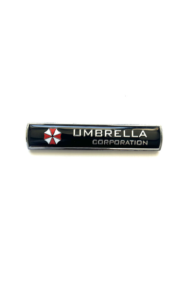 Choice black 1pc Resident Evil Umbrella metal car logo suitable for body trun...