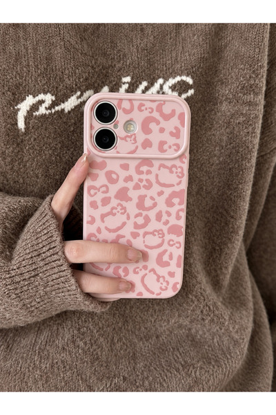 MUSSTECH Iphone 17 Uyumlu Kurdeleli Kedi Figürlü Yanları Kalp Detaylı Kamera ...