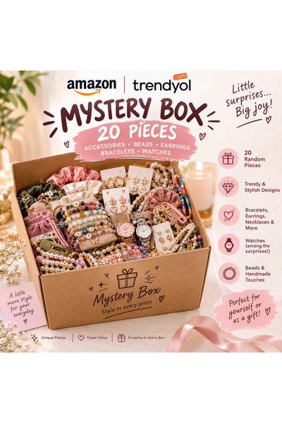 MTJ Natural Organic Mystery Jewelry Jar Bundle 20 premium quality Jewelry Box...