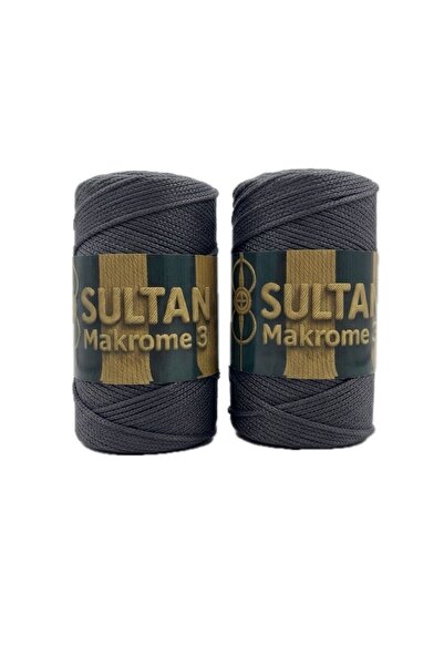 Generic Brand 2 Pieces Sultan Macrame 3 Knitting Yarns 100 Grams - Bag Wallet...