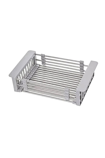 MOHAMED Vesela Multifunctionala Extensibila 30-44 x 21.5 x 9 cm Inox si Polip...