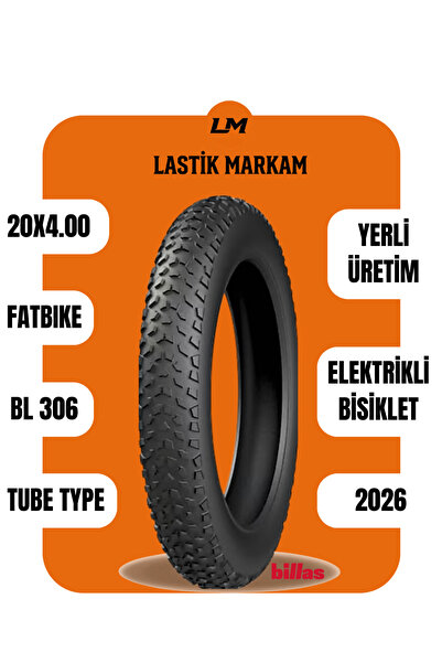 Billas 20X4.00 T.T - (90/100-16) - FAT BİKE - DIŞ LASTİK -YERLİ