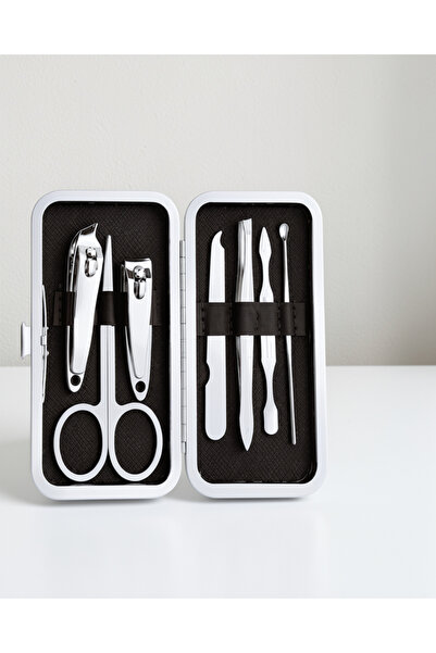 Generic Brand Stainless Steel Personal Care Set – 7 Pieces