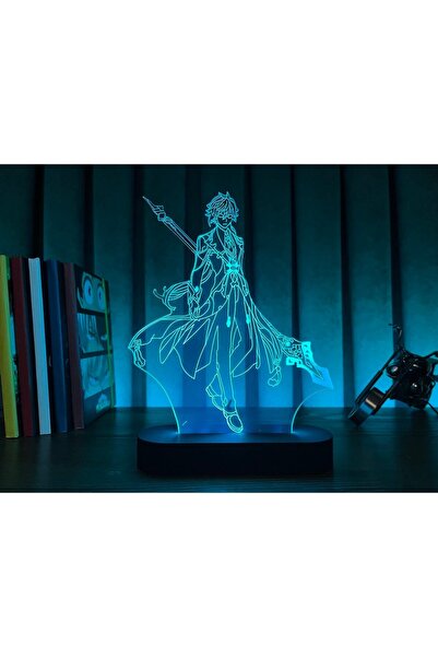 PETRADESIGN Genshin Impact - Zhongli Anime Masa Lambası