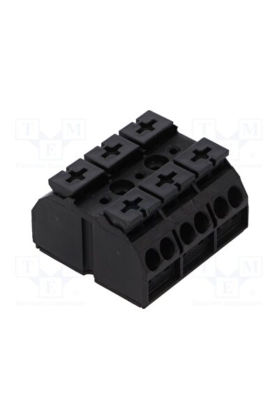 OEM Conector regletă de conexiuni WAGO 862-1503, 32A, 500V, înşurubare, neagră