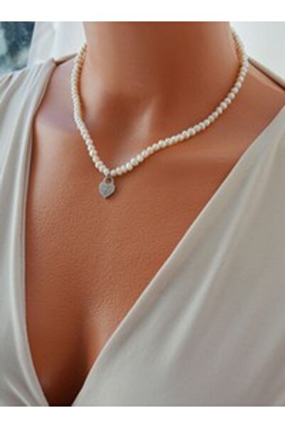 Stoneage Pearl Necklace -
