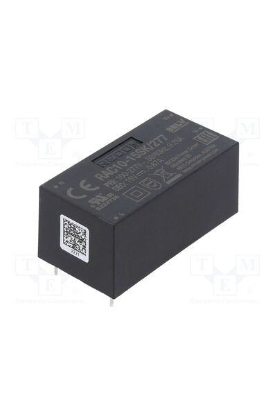 OEM Convertor AC/DC RECOM RAC10-15SK/277, 10W, Intrare 85÷305VAC, 120÷430VDC,...