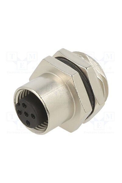 OEM Conector M12 TE Connectivity 1838891-3, soclu, PIN 5, mamă, drept, IP67, ...