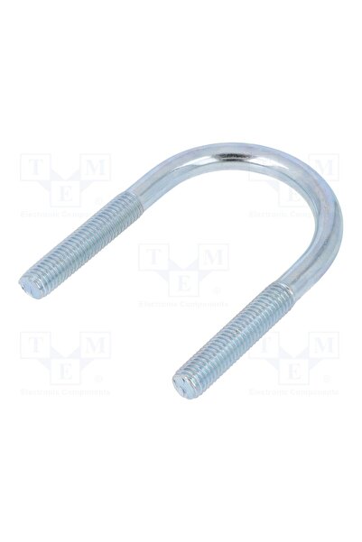 OEM Bridă tip “U” DROMET D-CB10..49..92, M10, 1,5, B, oţel, zinc, Lung.filet ...