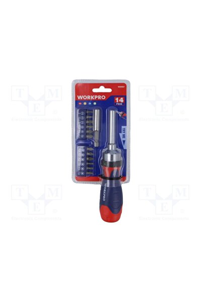 OEM Set Șurubelniță universal-set Workpro WP-W000837WE, Phillips,Pozidriv®,pl...