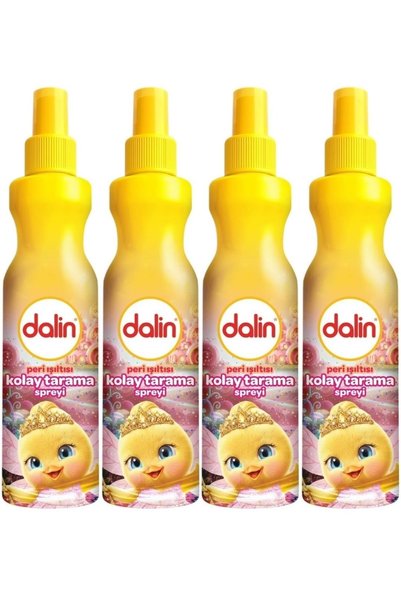 Dalin Kolay Saç Tarama Spreyi 200ML Peri Işıltısı (4 Lü Set)