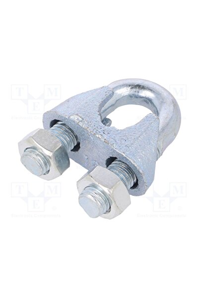 OEM Bridă-clemă de prindere cablu DROMET D-ZL16, oţel, pt cabluri, Øliny 16mm