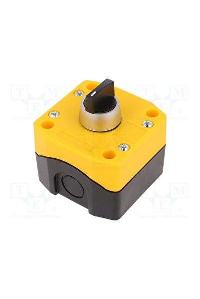 OEM Comutator rotativ AUSPICIOUS B1-RS-2O, 22mm, Poz.i stab 1, neagră, fără, ...