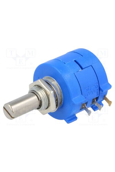 OEM Potențiometru axial BOURNS 3590S-4-103L, 10kΩ, bobinat, 2W, ±5%, 6,35mm, ...