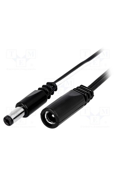 OEM Cablu BQ CABLE DC.EXT.0200.0500, 2x0,5mm2, DC 5,5/2,1 mufă,DC 5,5/2,1 soc...