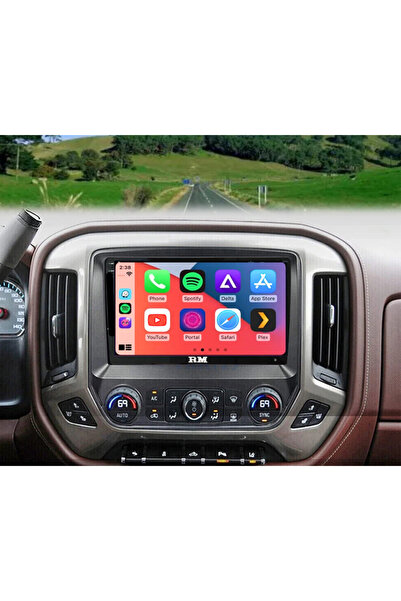 RM شاشة أندرويد من ROADMASTER لسيارات GMC Sierra وChevrolet Silverado موديلات...