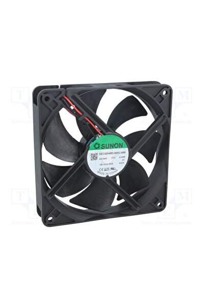 OEM Ventilator DC SUNON EEC0254B3-A99, axial, 48VDC, 120x120x25mm, 127,42m3/h...
