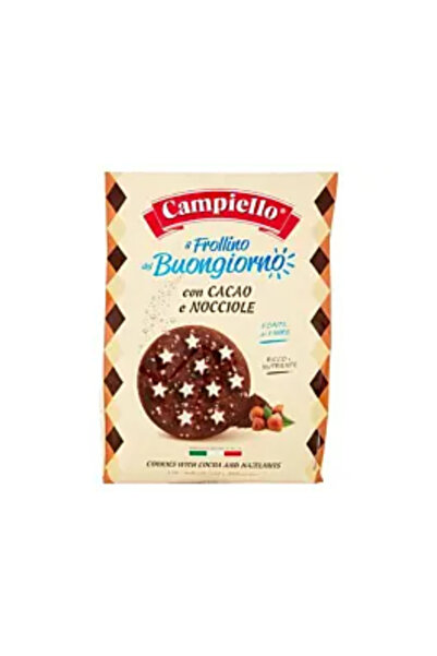 Campiello Biscuiți Frollini cu cacao și alune de pădure, 350 g