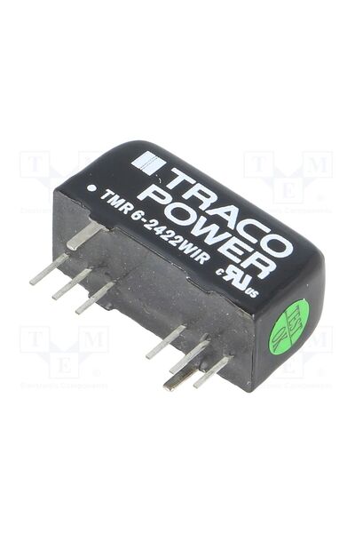 OEM Convertor DC/DC TRACO POWER TMR6-2422WIR, 6W, Intrare 9÷36VDC, Ieșire 12V...