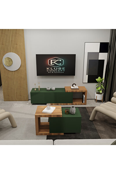 klubeconcept Klube Concept Novera %100 MDF 160–180 cm Ayarlanabilir TV Ünites...