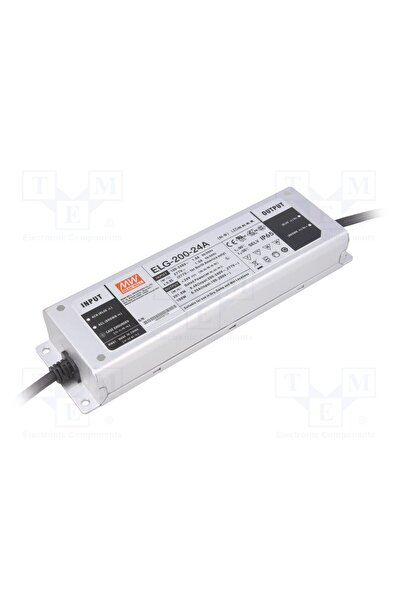 OEM Alimentator pulsatoriu MEAN WELL ELG-200-24A, LED, 200W, 24VDC, 4,2÷8,4A,...