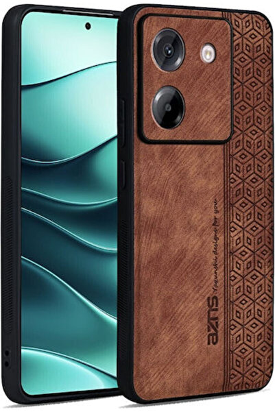 OEM 3D Ανάγλυφη Πλαστική Καφέ Πίσω Θήκη (Poco M7 Pro)