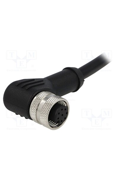 OEM Conector M12 DEGSON ELECTRONICS SM12-PRT-A8F2A010U, mufă, mamă, PIN 8, în...