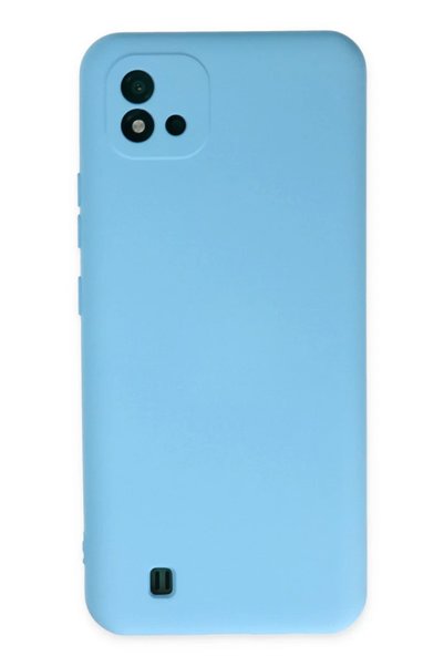 Generic Brand حافظة متوافقة مع هاتف Realme C11 2021 من السيليكون المخملي الدا...
