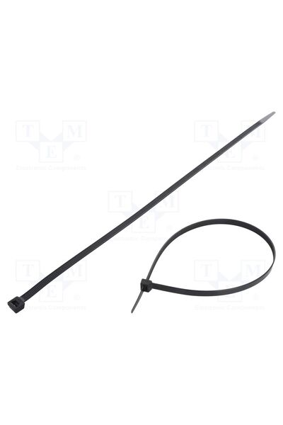 OEM Colier de strângere FIX&FASTEN FIX-S-9.0X500/BK, W 9mm, neagră, poliamidă...