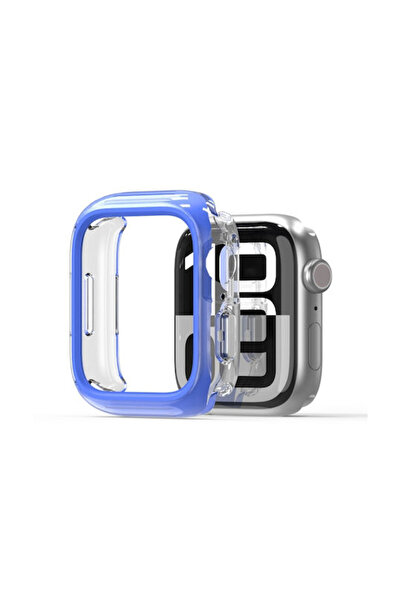 OEM Θήκη σιλικόνης σε μπλε χρώμα για Apple Watch Series 10 46mm